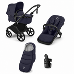 Bugaboo Cub Essential Stroller Bundle - Deep Indigo