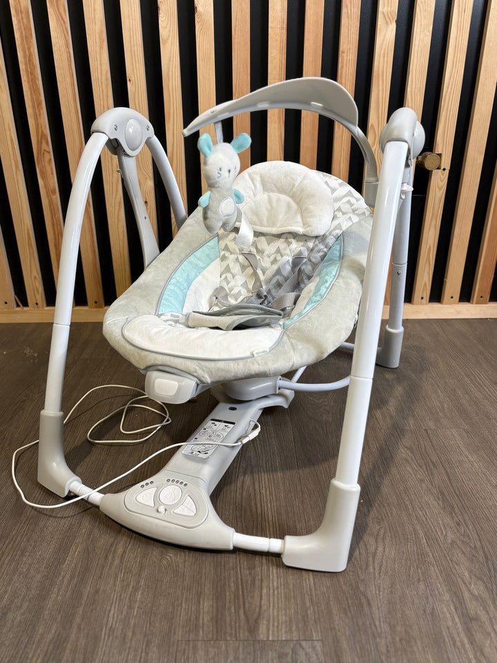 PRE LOVED Ingenuity ConvertMe Swing-2-Seat Portable Swing - Raylan