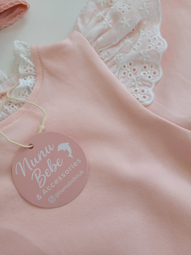 Nunubebe Posy Romper Bundle - Pink