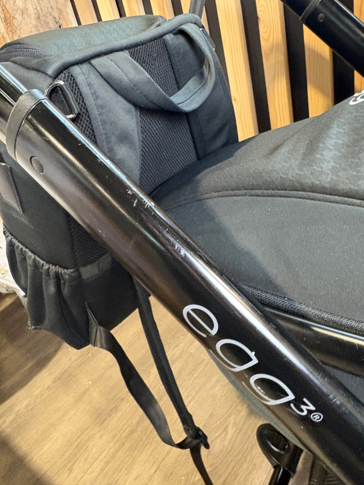 PRE LOVED egg3 Travel System - Houndstooth Black