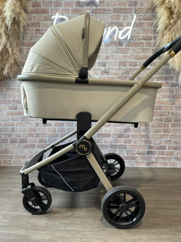 EX DISPLAY My Babiie MB450 2-in-1 Pushchair & Carrycot - Ivory