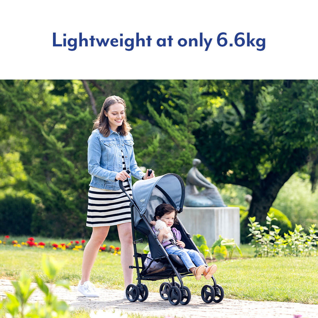 Graco EZLite™ Lightweight Travel Stroller - Midnight