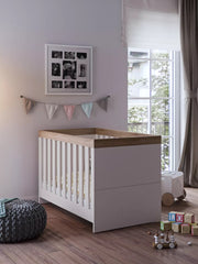 Little Acorns Burlington 3 Piece Nursery Room Set – Cashmere/Truffle Oak