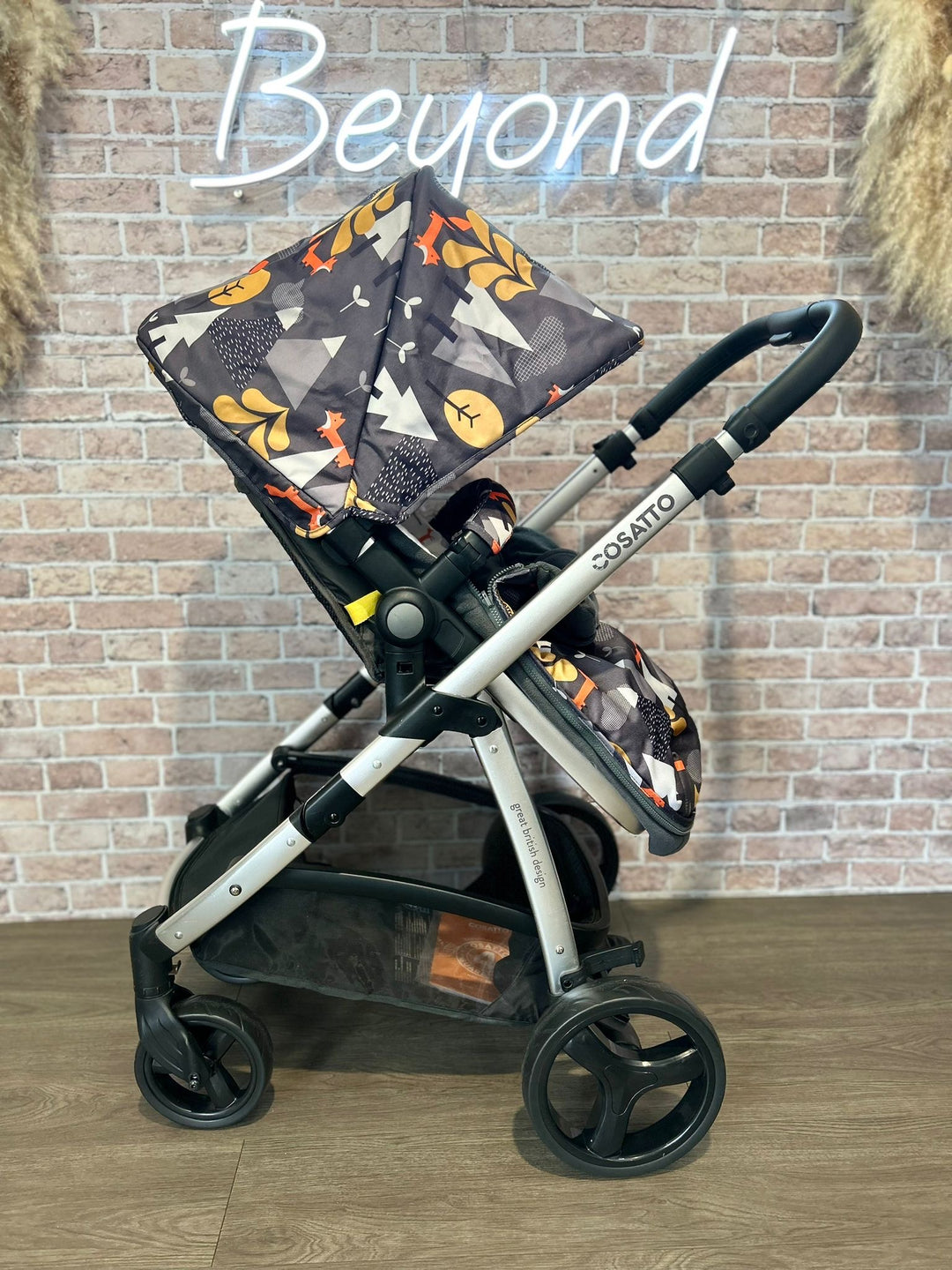 PRE LOVED Cosatto Leap Pram & Pushchair - Foxtale