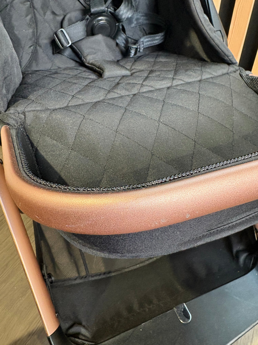 PRE LOVED My Babiie MB250 Parent & World Facing Pushchair - Quilted Black