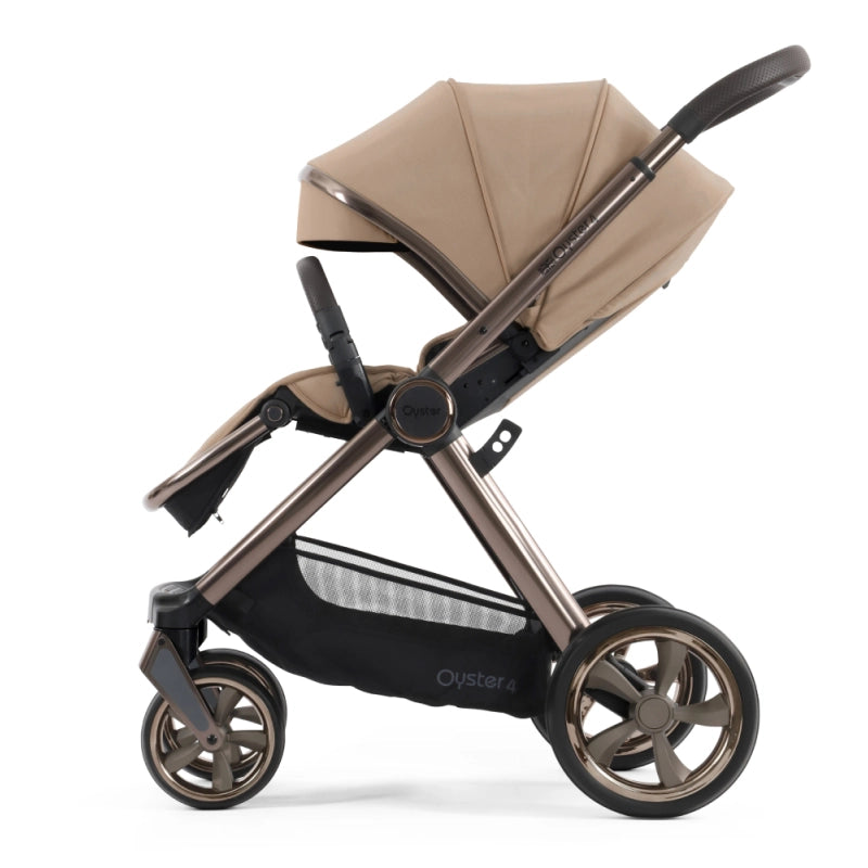 Oyster4 Travel System Bundle Inc Maxi-Cosi Pebble 360 Pro2 Car Seat - Fawn