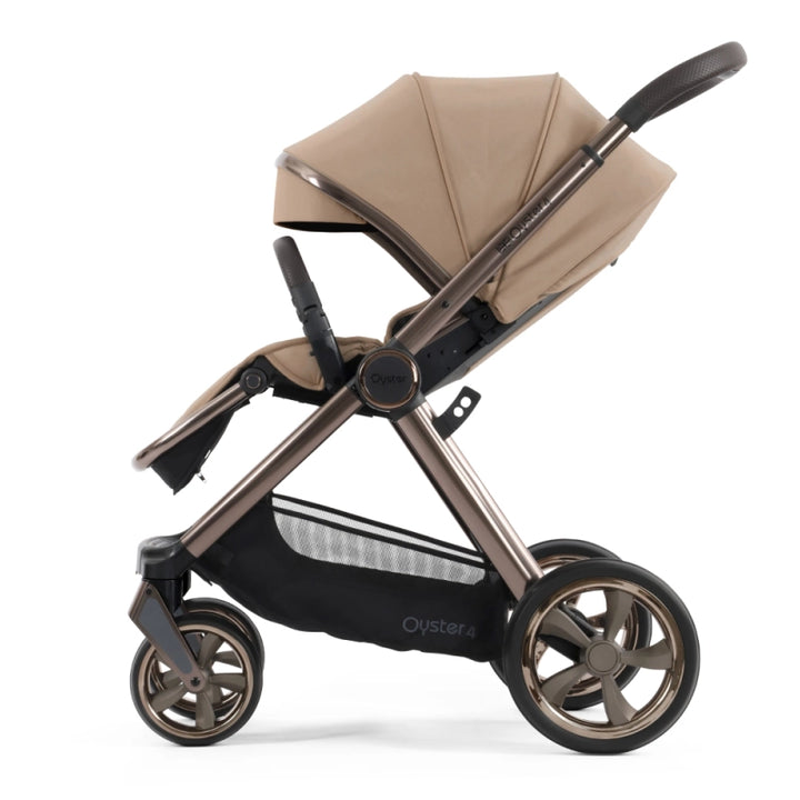 Oyster4 Travel System Bundle Inc Maxi-Cosi Pebble 360 Pro2 Car Seat - Fawn