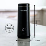 Baby Brezza SuperFast Portable Bottle Warmer - All Black