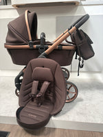 EX DISPLAY iCandy Peach 8 Pushchair + Carrycot - Pecan
