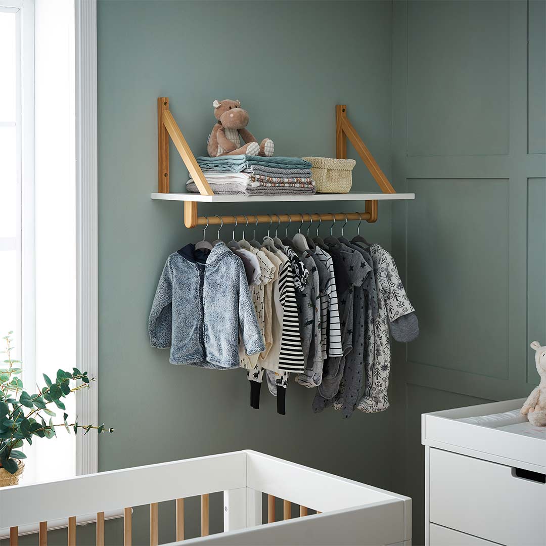 Obaby Maya Shelf - Natural/White