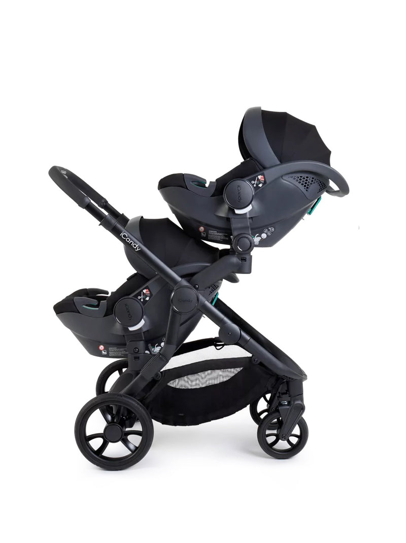 iCandy Orange 4 Twin Complete Bundle - Black Edition