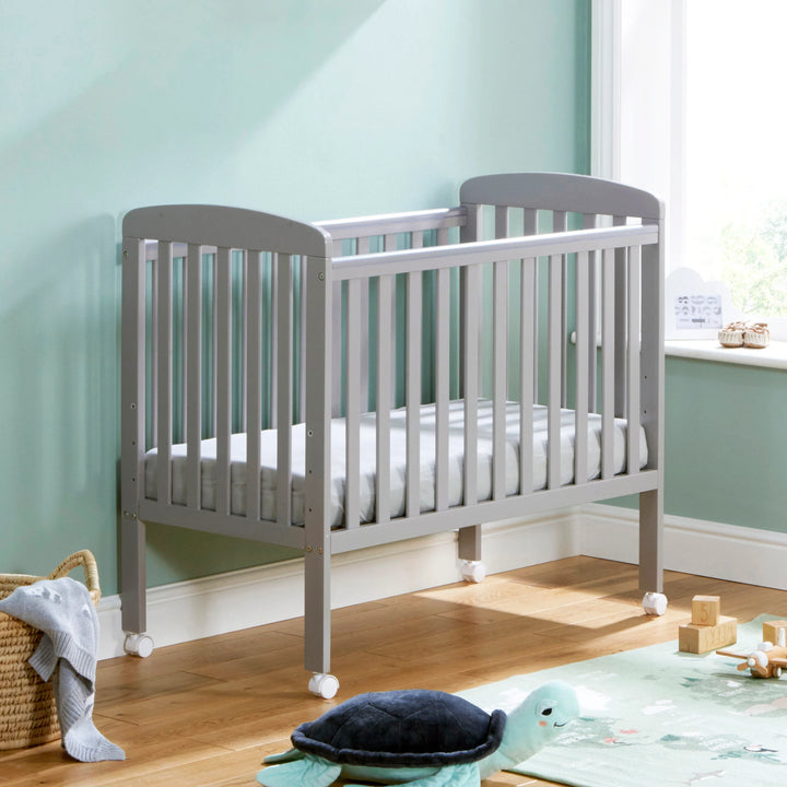 Babymore Space Saver Cot – Grey