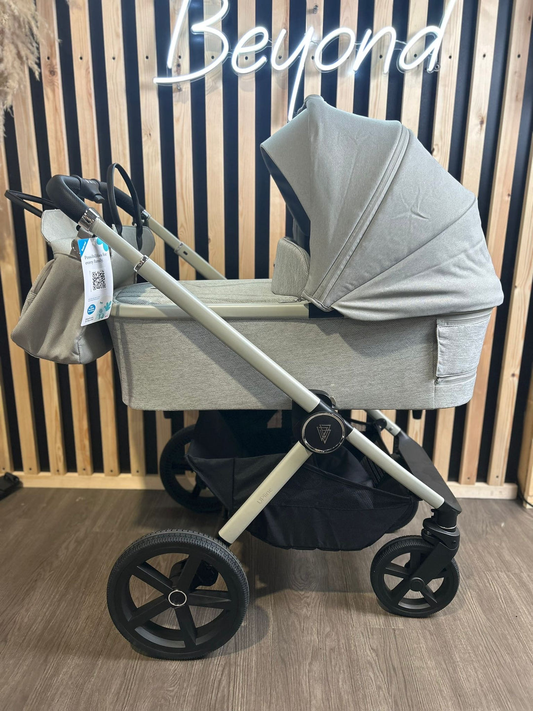 EX DISPLAY Venicci Tinum Upline Travel System - Moonstone