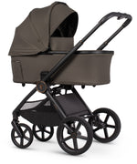 Venicci Upline3 Travel System Inc Tiago Car Seat & 360 Base 13 Piece Luxury Bundle - Truffle