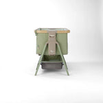 Tutti Bambini Cozee Air 2 Bedside Crib - Drifted Oak/Eucalyptus