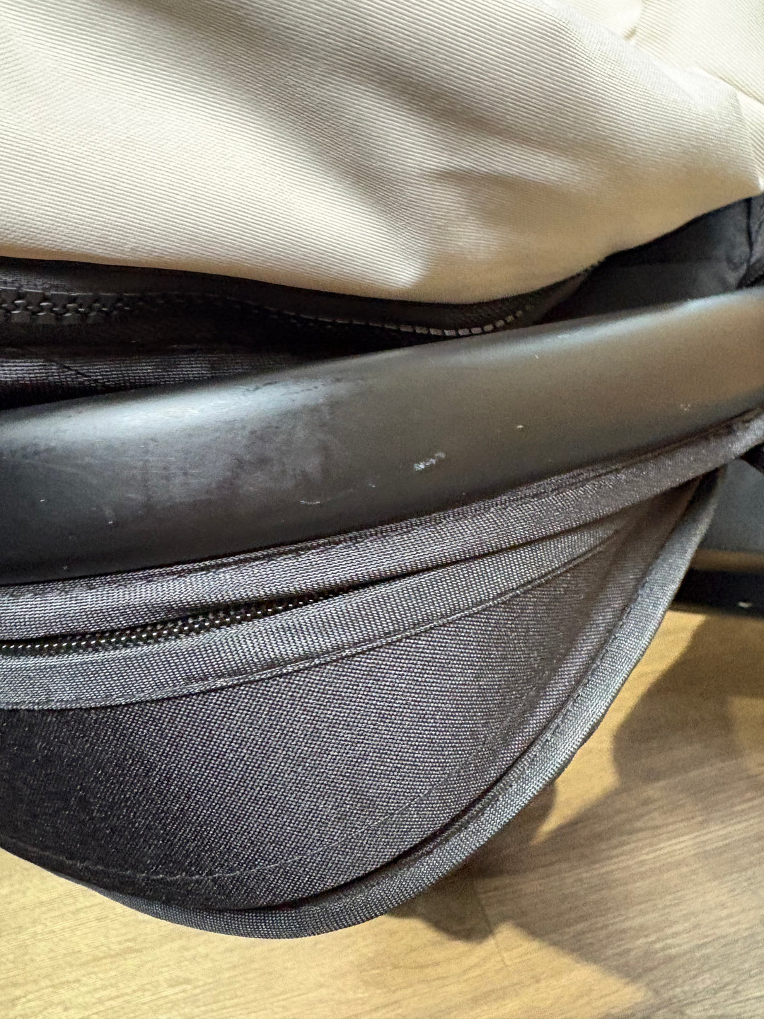 PRE LOVED Ickle Bubba Virgo Double Pushchair - Stone