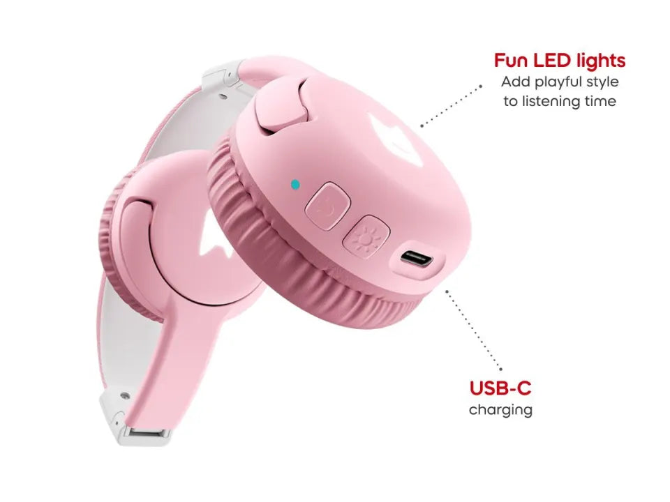 Toniebox 2 Bluetooth Headphones - Cloud Pink