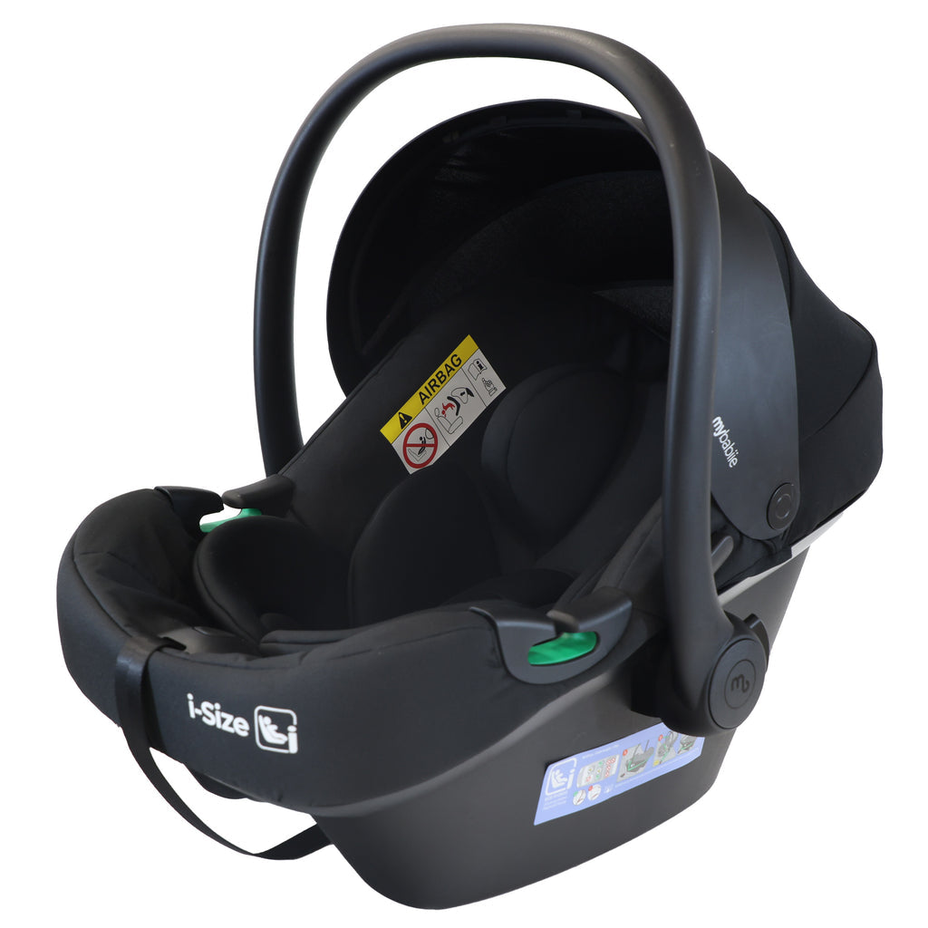 My Babiie MB450i 3-in-1 Travel System with i-Size Car Seat - Steel Blue