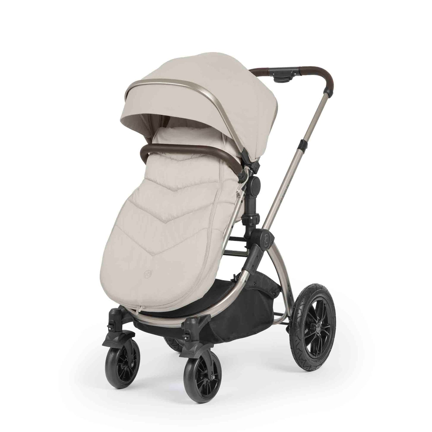 Ickle Bubba Stomp Luxe Elements Edition 17 Piece Bundle Inc Bubba Crib - Moonbeam