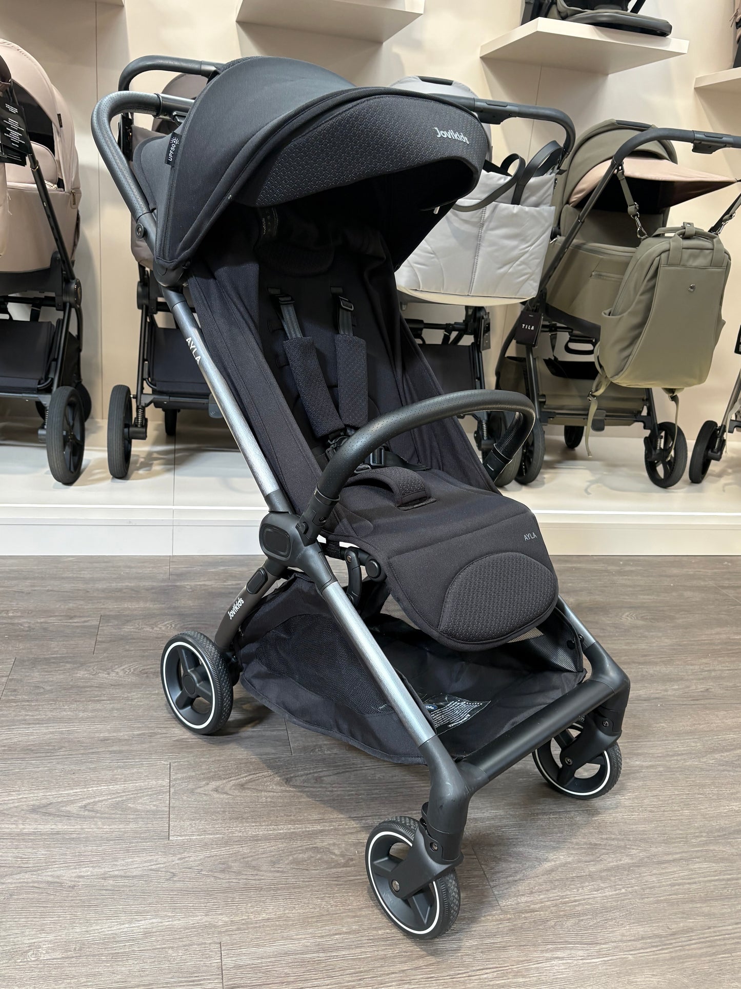 EX DISPLAY JoviKids Ayla Compact Stroller - Black