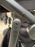 PRE LOVED Cybex Gazelle S Twin Bundle - Moon Black