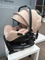EX DISPLAY Bugaboo Otter Car Seat + 360 Isofix Base - Desert Taupe