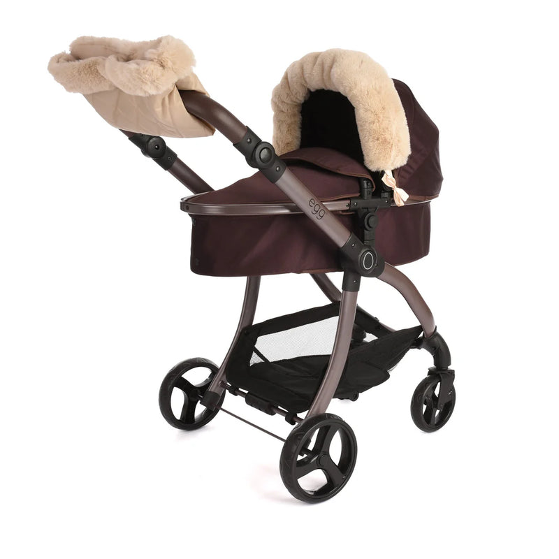 egg X Roma Dolls Pram - Mulberry