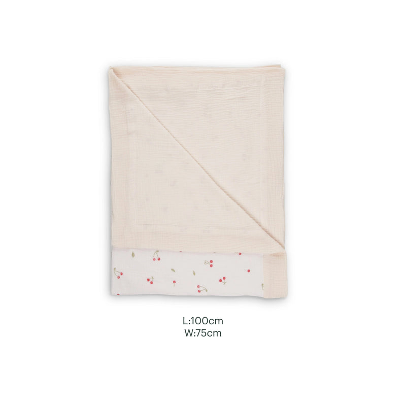 CuddleCo Universal Crib/Co-Sleeper Bedding Set - Ditsy Cherry