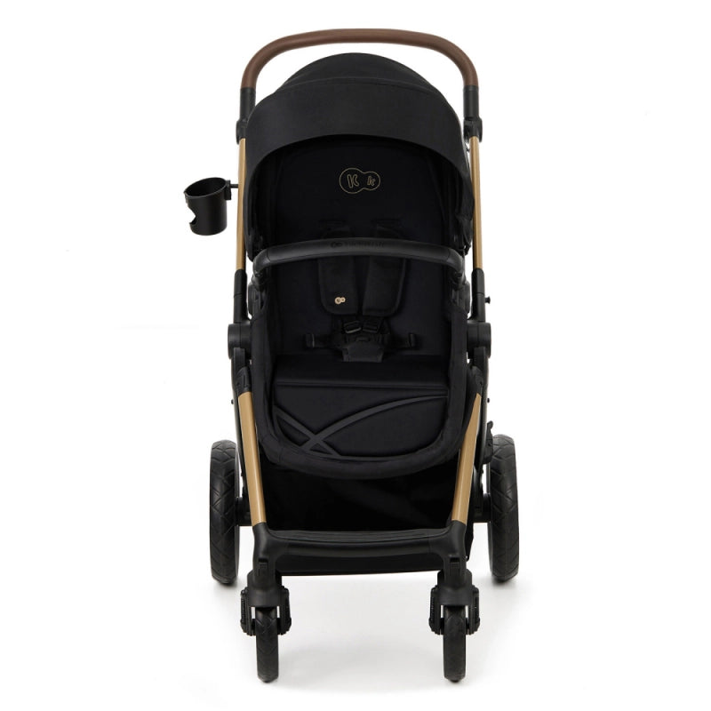 Kinderkraft Moov 2 3in1 Travel System With Mink Pro Car Seat - Pure Black