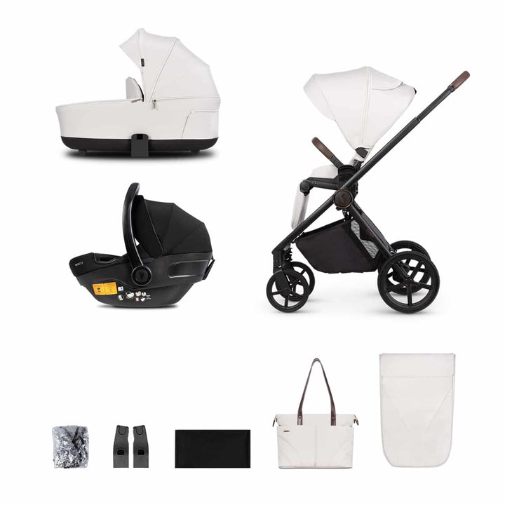 Venicci Claro 3in1 Travel System Bundle - Vanilla