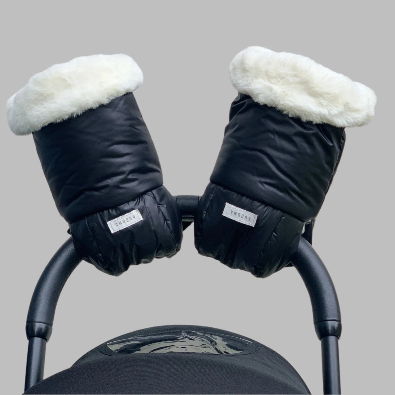 Hudoma Luxury Pram Gloves - Chelsea Black