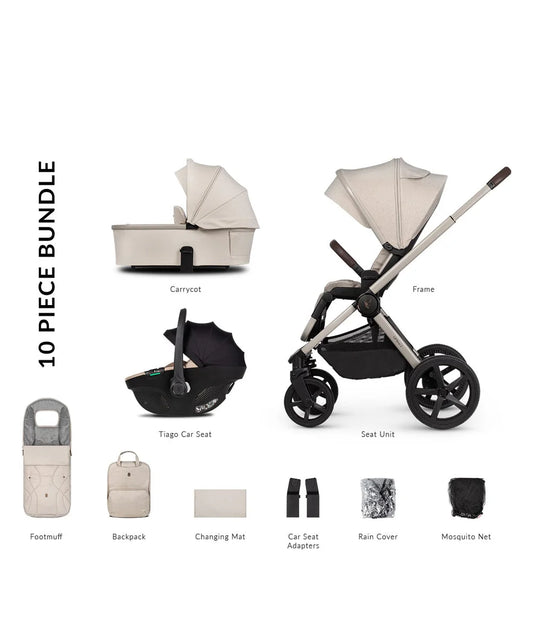 Venicci Upline2 Car Seat Travel System - Stone Beige