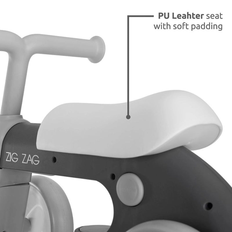 Lorelli Zig Zag Ride On Bike - Grey