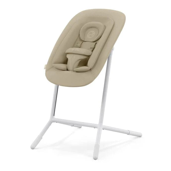Cybex Lemo 4in1 Highchair Bundle - Sand White
