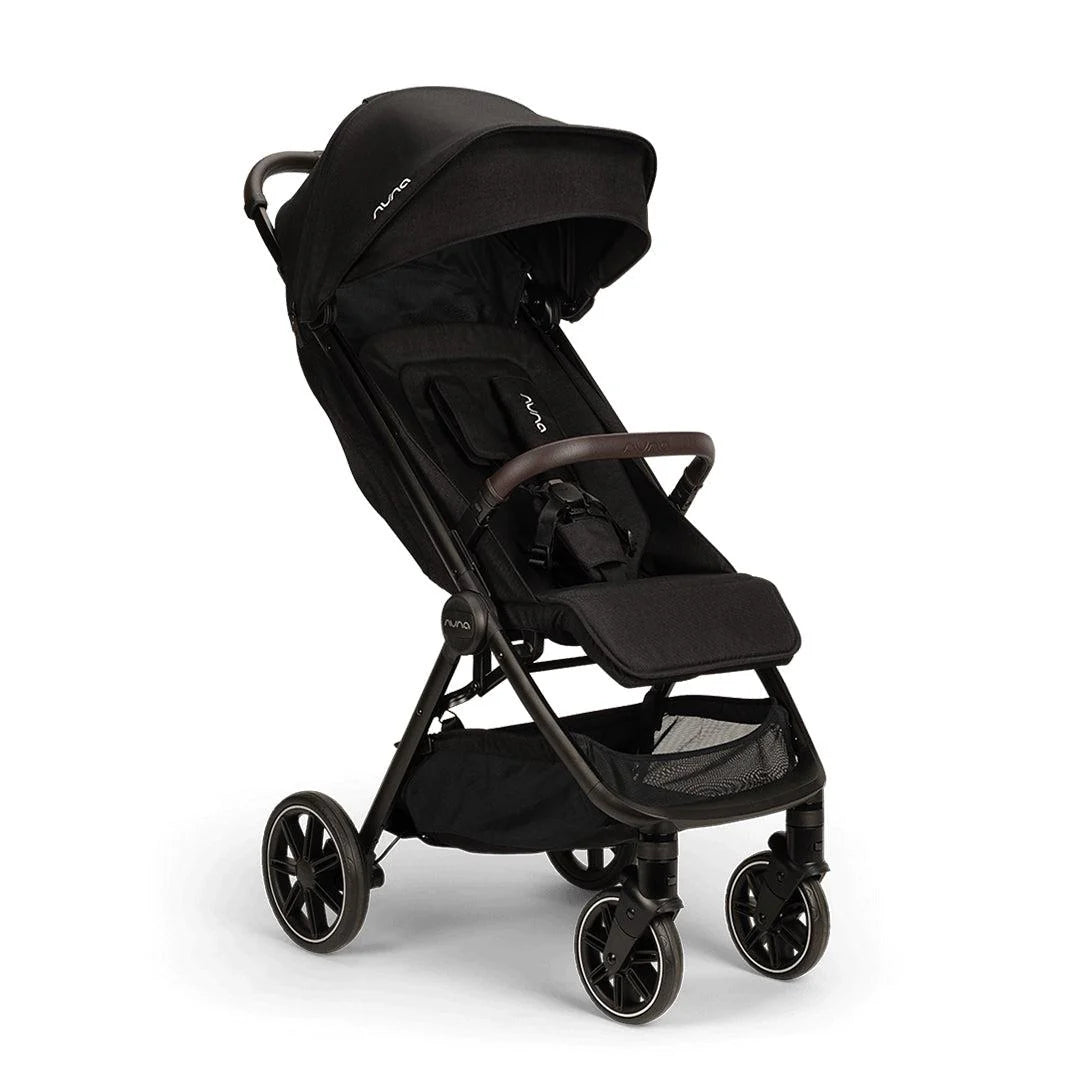 Nuna TRVL LX Compact Travel System Inc Lytl Folding Carrycot + Pipa Urbn - Caviar