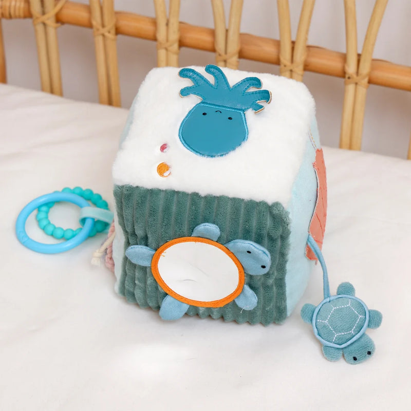Little Big Friends Soft Activity Cube - Ocean