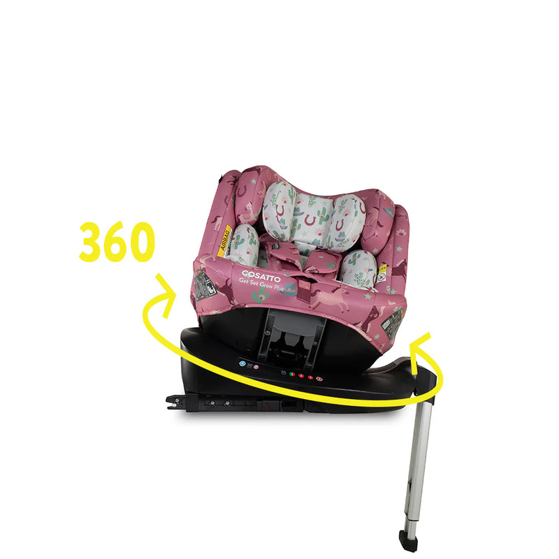 Cosatto Get Set Grow Plus i-Size 360 Car Seat – Pony Party
