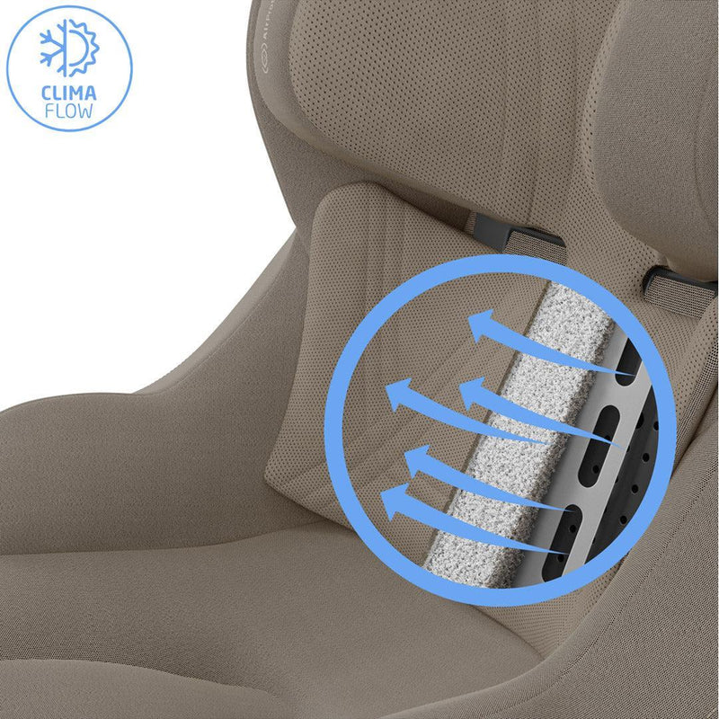 Maxi-Cosi Pearl Slide Pro Car Seat - Authentic Truffle
