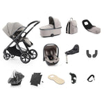Oyster4 Travel System Bundle Inc Capsule Car Seat - Stone