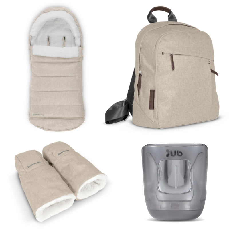 UPPAbaby Vista V2 2in1 Pram System + 5 Piece Accessory Pack - Declan