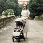 Babymore Yara Compact Stroller – Latte