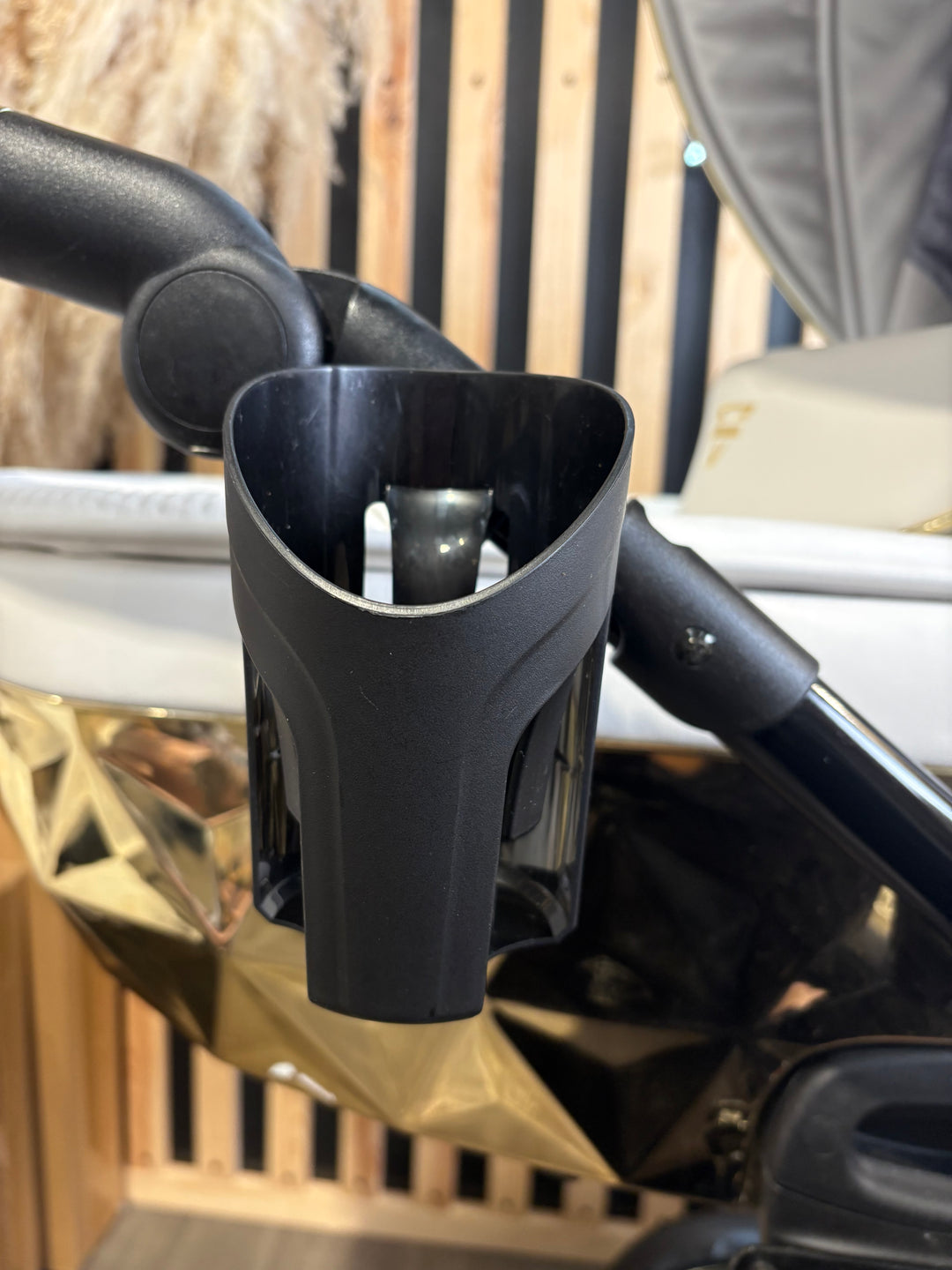 PRE LOVED Junama Fluo Tandem Pushchair - White Gold