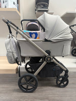 EX DISPLAY Venicci Upline3 Pram, Pushchair + Accessories - Pebble