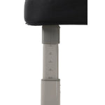 Oyster Drop Side Wiggle Crib Co-Sleeper - Carbonite