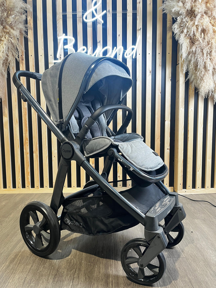 EX DISPLAY Babystyle Oyster3 Pram & Pushchair - Moon