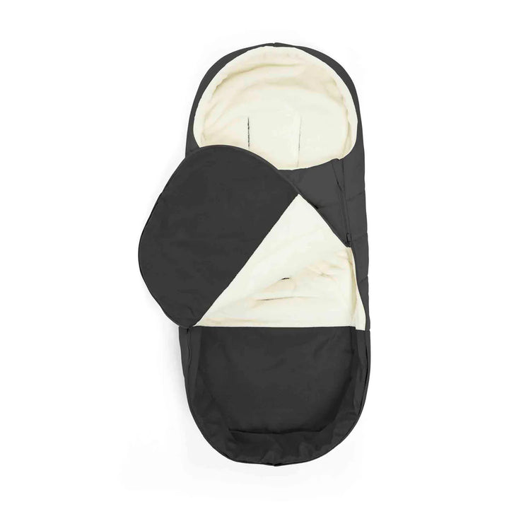 Ickle Bubba Premium Pram & Stroller Footmuff - Black