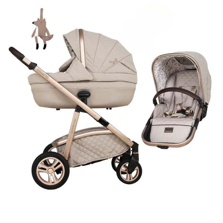 Cosatto Wow Continental Pram and Pushchair Bundle - Whisper