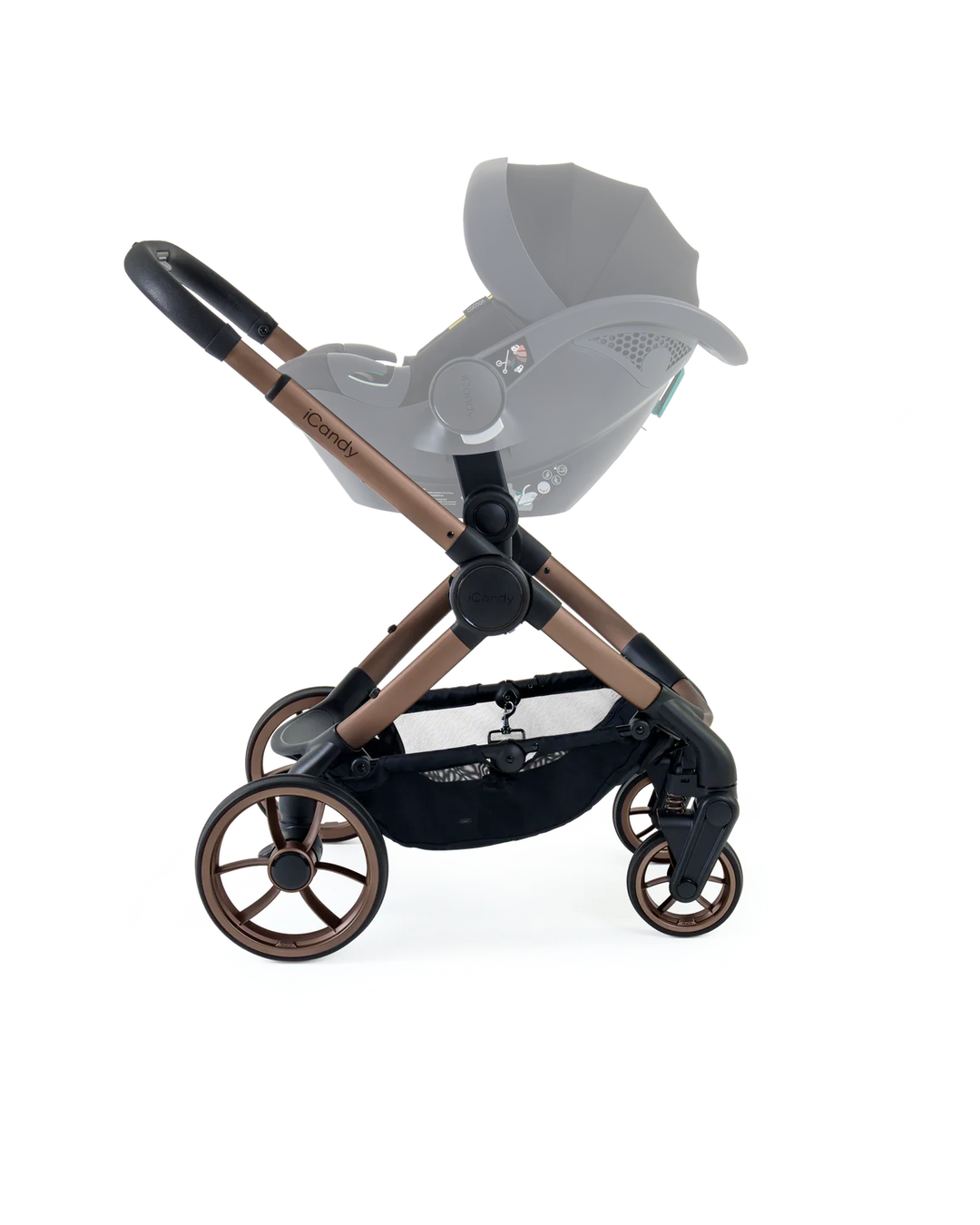 iCandy Peach Pushchair and Carrycot Complete Bundle Pecan