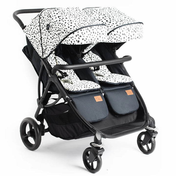 Roma Gemini Double Pushchair - Dalmation