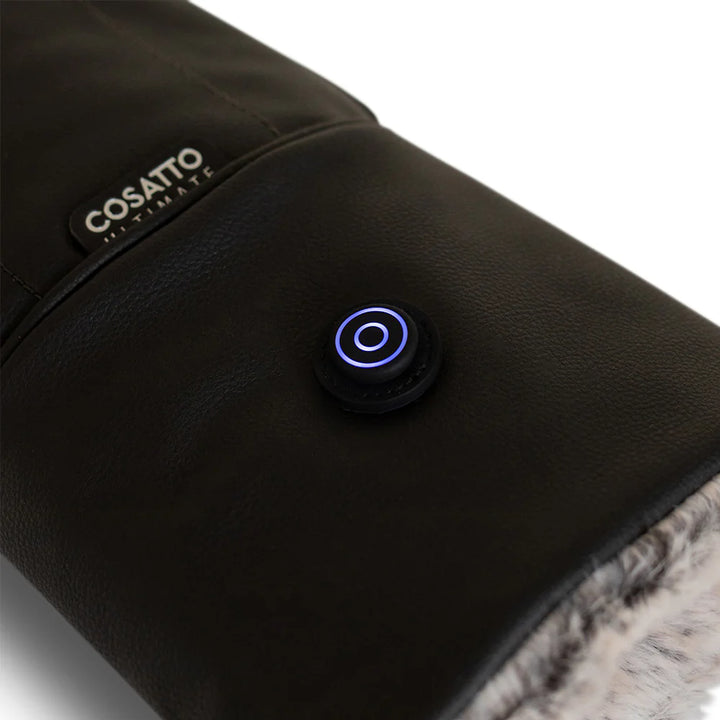 Cosatto Ultimate Heated Snuggle Mitts - Black